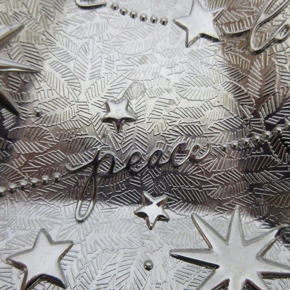 International Silver Co Christmas Tree Shape Candy Trinket Dish 8.5" x 6.5" New! - Picture 5 of 7